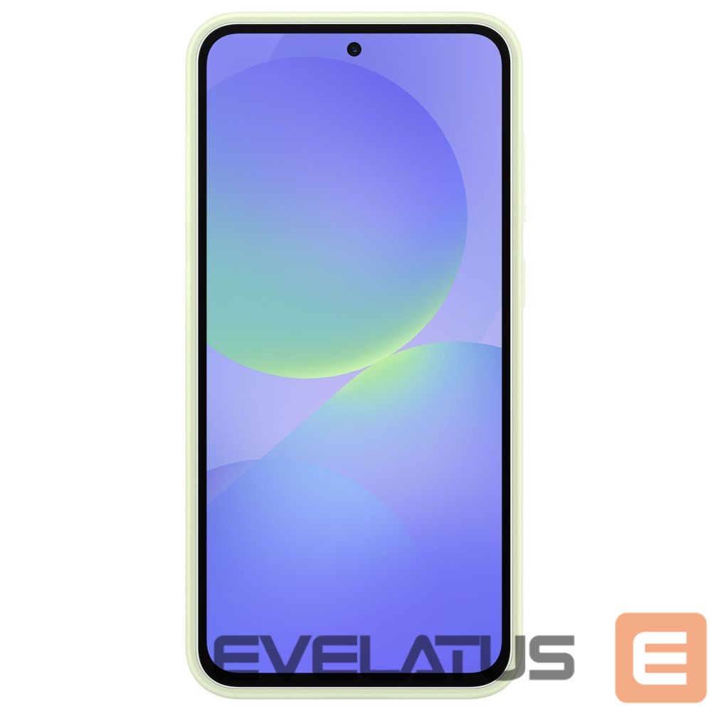 Back panel cover Samsung - Samsung Silicone Case EF-PA366CGEGWW for Samsung Galaxy A36 5G - green
