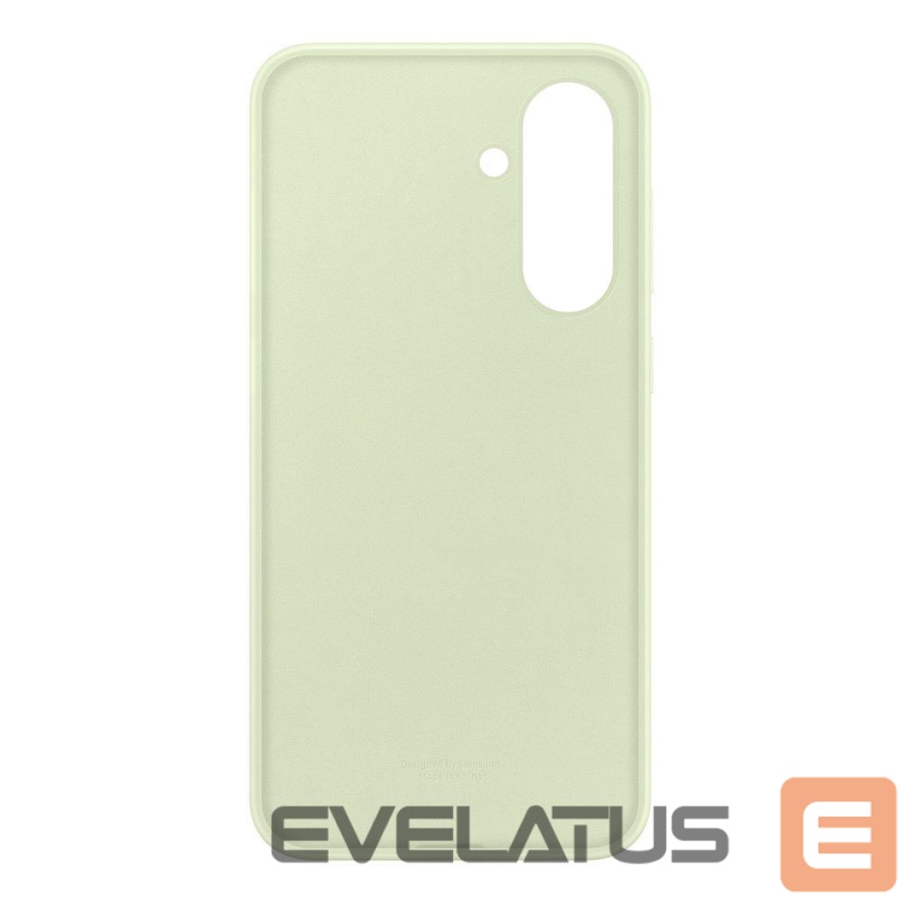 Back panel cover Samsung - Samsung Silicone Case EF-PA366CGEGWW for Samsung Galaxy A36 5G - green