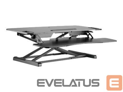 Office supplies Digitus DA-90380-1 Ergonomic Workspace Riser | 10-50 cm | Maximum load weight 15 kg | Black