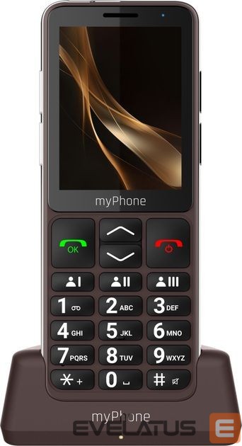 Cell phone MyPhone Bueno LTE Praline Collection | Brown | 2.8