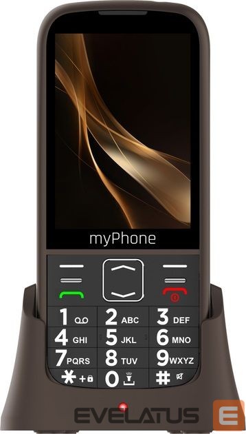 Cell phone MyPhone Halo 4 Plus LTE Praline Collection | Brown | 3.5 " | IPS | 48 MB | 128 MB | Dual SIM | MicroSD | 3G | Bluetooth | Main camera resolution 2 MP | 2500 mAh