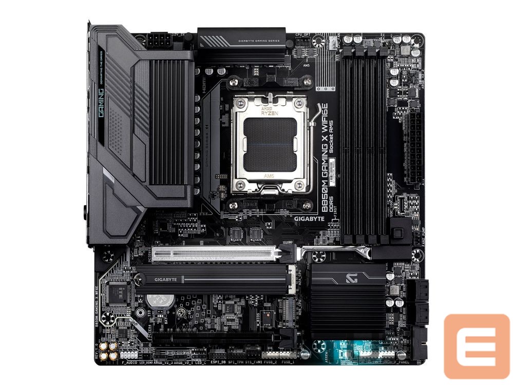 Motherboard for Intel processors Gigabyte B850M GAMING X WIFI6E | Processor family AMD | Processor socket AM5 | DDR5 SDRAM | Supported hard disk drive interfaces M.2, SATA | Number of SATA connectors 4 | Micro ATX