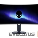 Monitor Dell  Alienware AW3425DWM | 34 " | VA | WQHD | 21:9 | 180 Hz | 1 ms | 3440 x 1440 pixels | 400 cd/m² | HDMI ports quantity 2 | Warranty 36 month(s) 