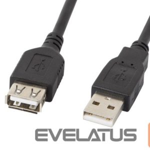 Cable Lanberg  USB-A 2.0 Cable, 3 m | CA-USBE-10CC-0030-BK | USB Type-A to USB Type-A 