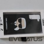 Back panel cover Karl Lagerfeld  SALE OUT.  KLHCS22MSLKHBK S22+ S906 black hardcase Silicone Karl`s Head DIRTY PACKAGING |  DIRTY PACKAGING 