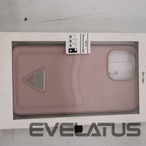 Back panel cover Guess  SALE OUT.  GUHCP13XPSATPP iPhone 13 Pro Max 6,7" różowy/pink hardcase SaffianoTriangle Logo Cardslot DIRTY PACKAGING |  DIRTY PACKAGING