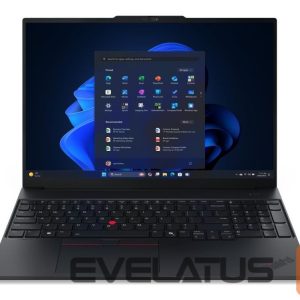 Laptop computer Lenovo  ThinkPad E16 G3 AMD | Black | 16 " | IPS | WUXGA | 1920 x 1200 pixels | Anti-glare | AMD Ryzen 5 | 230 | 16 GB | SO-DIMM DDR5 | Solid-state drive capacity 512 GB | AMD Radeon 760M Graphics | Windows 11 Pro | 802.11ax | Bluetooth version 5.3 | Keyboard language Nordic | Keyboard backlit | Warranty 36 month(s) | Battery warranty 12 month(s) 