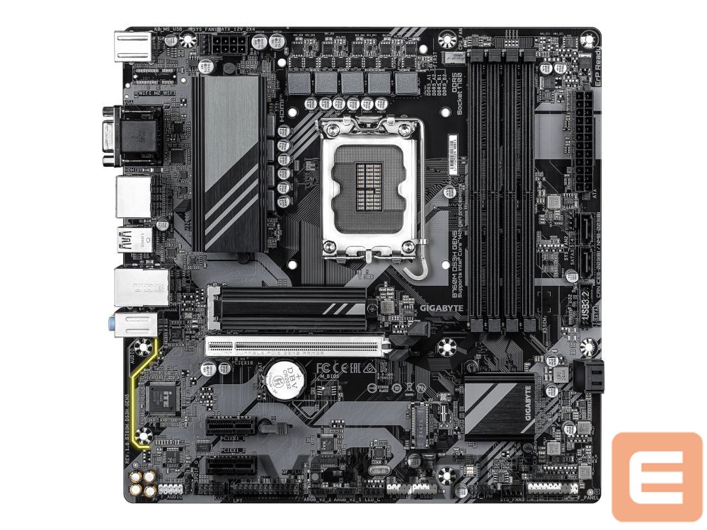 Motherboard for Intel processors Gigabyte B760M DS3H GEN5 |