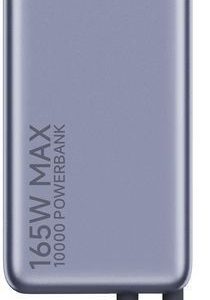 Power bank Xiaomi  165W Power Bank (Integrated Cable) | 10000 mAh | USB-C | Gray