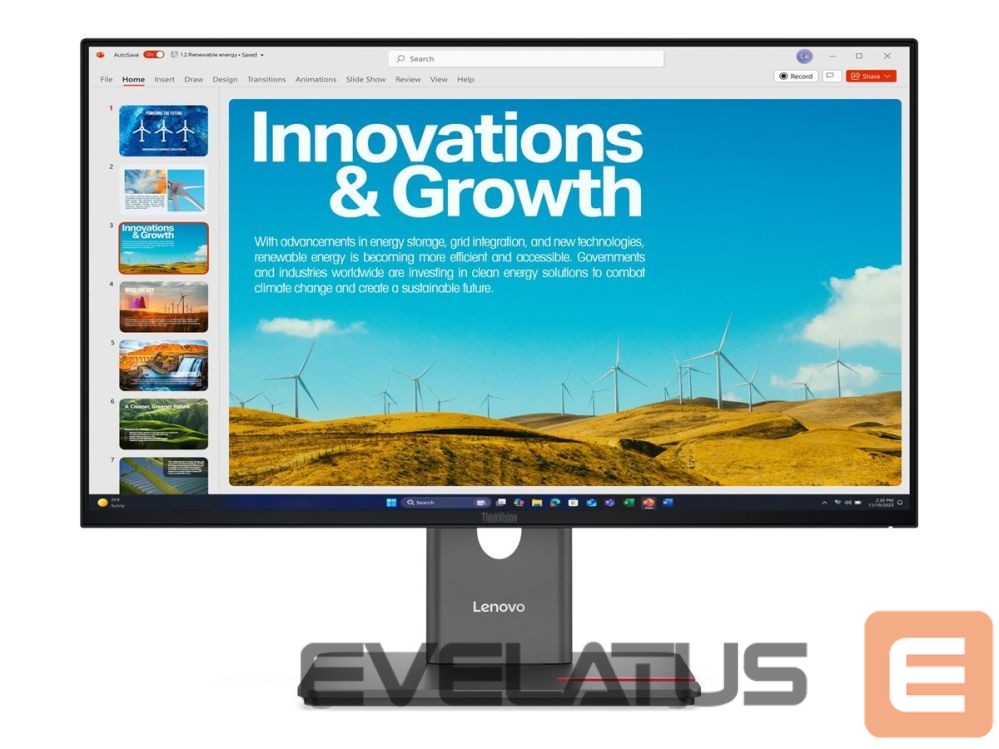 Monitor Lenovo ThinkVision P24QD-40 23.8 2560x1440/HDMI/3Y Warranty |