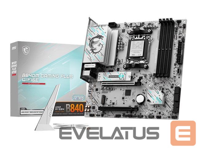 Motherboard for Intel processors MSI B840M GAMING PLUS WIFI6E |