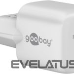 Converter Goobay  65404 Headphone AUX Adapter, 3.5 mm Jack 1-to-2, 3.5mm male (3-pin, stereo) 