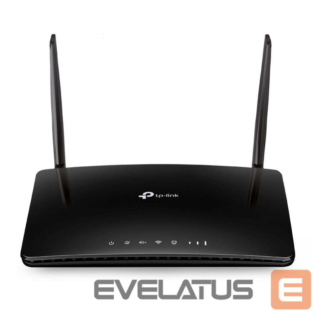 Routers TP-Link | Wireless Dual Band Gigabit Router | Archer MR500 | 802.11ac | 867 Mbit/s | 10/100/1000 Mbit/s | Ethernet LAN (RJ-45) ports 4 | Mesh Support Yes | MU-MiMO Yes | 4G + | Antenna type External antenna x 2 | 24 month(s)