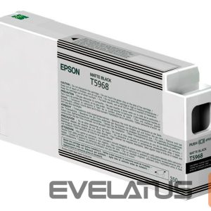 Printer accessories EPSON  Singlepack Matte Black T59680N UltraChrome HDR 350 ml |   | T5968 |  T5968 - matte black - original - ink cartridge | Ink cartridge | Matte black 