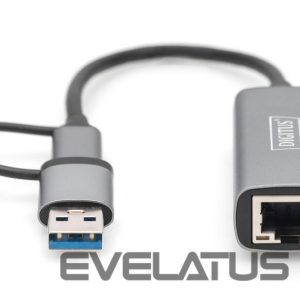 Cable Digitus  DN-3028 | USB3.0/USB C 3.1 to 2.5G Ethernet Adapter 