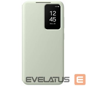 Back panel cover Samsung - EF-ZS921CGE Samsung Smart View Case for Galaxy S24 Light Green