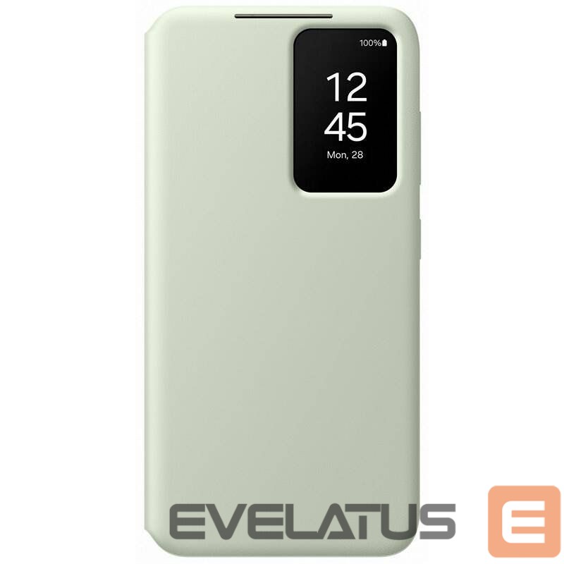 Back panel cover Samsung - EF-ZS921CGE Samsung Smart View Case for Galaxy S24 Light Green