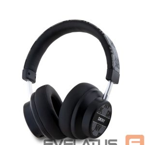 Converter DKNY - DKNY PU Leather Checkered Pattern Wireless Headphone Black 