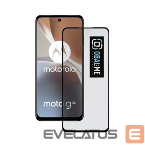 Protective glass -  OBAL:ME 5D Glass Screen Protector for Motorola G32 Black