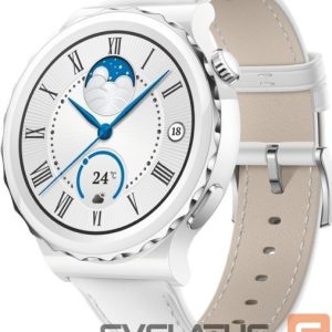 Smart watches Huawei  Watch GT 3 Pro 43mm Leather Strap White