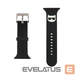 Strap Karl Lagerfeld Apple Watch 38/40/41mm Choupette Head Watch Strap Black