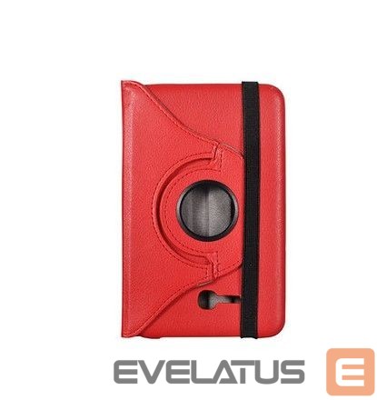 Book case iLike Rotated Book Case for SAMSUNG GALAXY 7.0 TAB 3 LITE Red