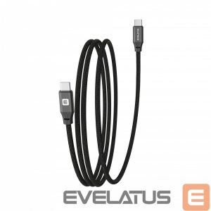 Cable Evelatus  Cable E-Mag Power 60W USB C to USB C Connector 1.2M magnetic Black