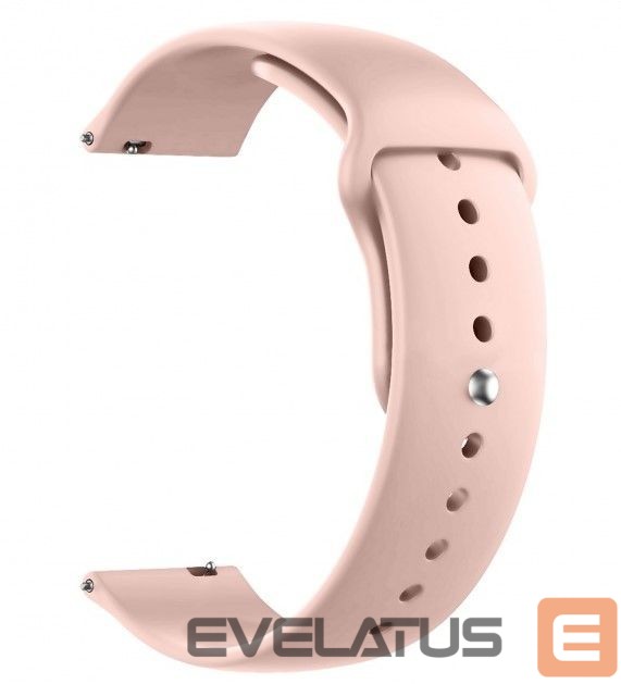 Strap Just Must JM S1 for Galaxy Watch 4 straps 22 mm Light Pink
