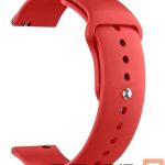 Strap Just Must Universal JM S1 for Galaxy Watch 4 straps 22 mm Red
