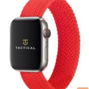 Strap Tactical  Braided String Band for Watch 1/2/3/4/5/6/7/SE 42/44/45mm size M Red