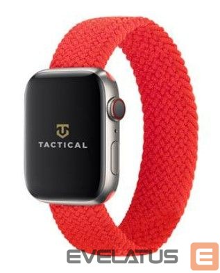 Strap Tactical Braided String Band for Watch 1/2/3/4/5/6/7/SE 42/44/45mm size M Red