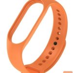 Strap iLike  Smart Band 7 Bracelet Strap Bracelet Silicone Wristband Orange