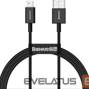 Cable Baseus  Cable Superior USB - Lightning 1,0 m 2,4A Black