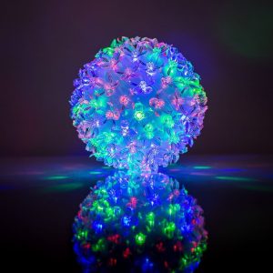 Lights for indoor use iLike N/A Bumba ar puķēm RS-209 100LED D-14cm Multi Color