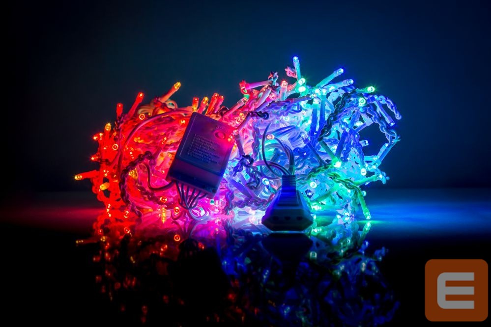Lights for indoor use N/A Diožu Lietus RS-300 300LED 14m. Multi Color