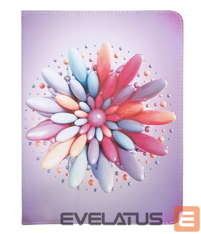Book case iLike Universal Case candy flower 9-10