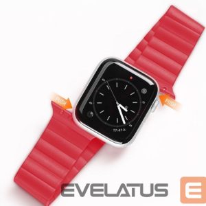 Strap Dux Ducis  Magnetic Strap Watch Strap 7/6/5/4/3/2 / SE (41/40 / 38mm) Magnetic Band Red