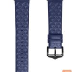 Strap Dux Ducis  trap Leather Watch 7 Band 7/6/5/4/3/2 / SE (45/44 / 42mm) Wristband Bracelet Genuine Leather Bracelet Blue