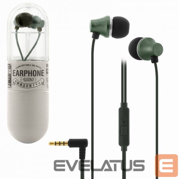 Wired headphones Remax Universal WI80 Green
