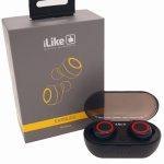 Wireless headphones iLike  Bluetooth Earbuds IBE01 Black