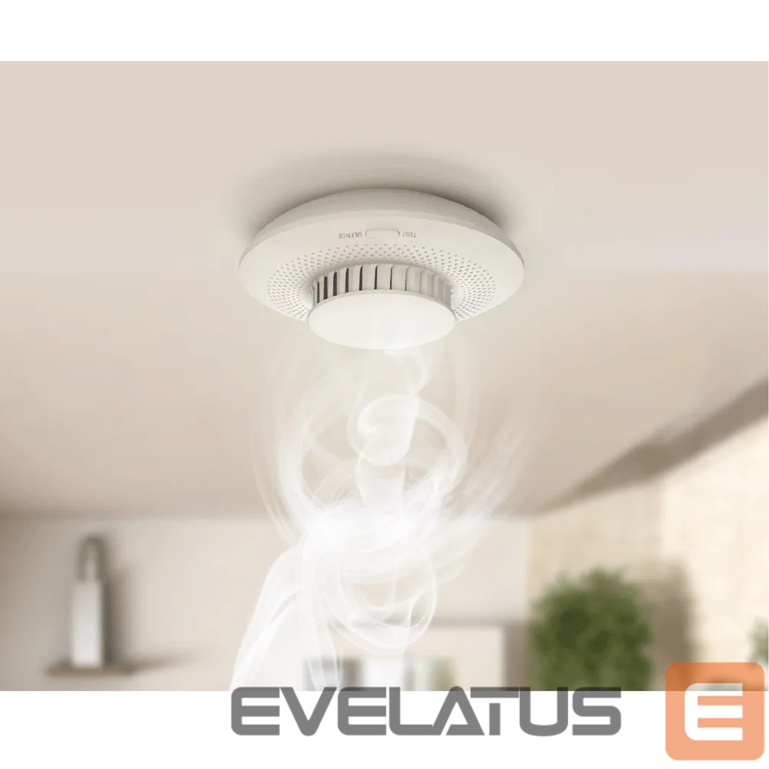 Smart device EZVIZ CST4C Wireless Smoke Sensor, White
