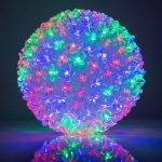 Lights for indoor use KL  50 LED bumbinas 2 color in 1 ball Multi Color