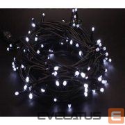 Lights for outdoor use N/A  100 LED ielas virtene, zaļš vads, mirgojošie N/A White