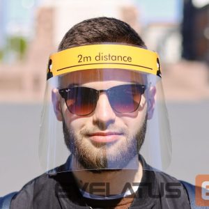 Face protection iLike - Face Shield 0.3mm with sponge 