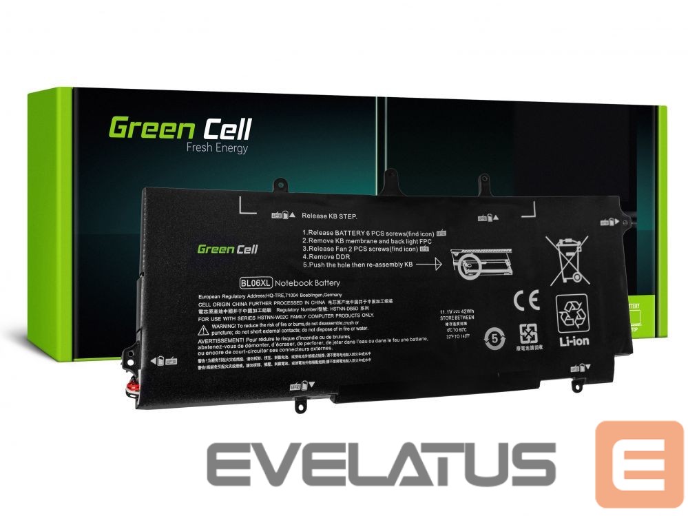 Laptop Battery Green cell GREENCELL HP108 Battery BL06X