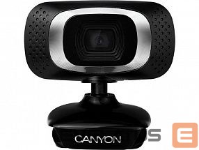 Video camera Canyon  Webcam 720P HD with USB2.0 connector 360 Black