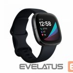 Smart watches Fitbit  Sense Graphite Stainless Steel Carbon Black