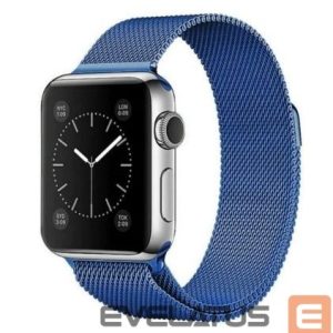 Strap iLike Apple Magnetic Strap Watch 7 45mm Magnetic Band Bracelet Blue