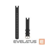 Strap Garmin  Lily Leather Watch Strap 14 mm (L) Black