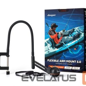 Fishing goods Deeper  Flexible Arm Mount 2.0 Black, Sonar mount 